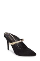 Women's Michael Michael Kors Tiegan Mary Jane Mule .5 M - Black