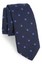 Men's Bonobos Newell Dot Wool Tie, Size - Blue