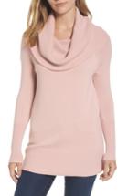 Women's Halogen Convertible Neck Sweater - Pink