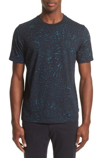 Men's Ps Paul Smith Starburst Graphic T-shirt - Blue