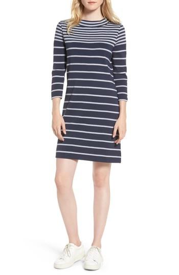 Women's Barbour Seaburn Stripe Shift Dress Us / 8 Uk - Blue