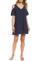 Women's Mary & Mabel Cold Shoulder Dress - Blue