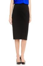 Women's Vince Camuto Pull-on Pencil Skirt, Size - Black