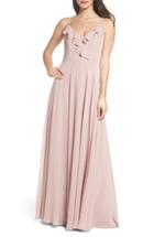 Women's Hayley Paige Occasions Satin A-line Gown