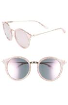 Women's Juicy Couture 52mm Round Sunglasses - Pink/ Gold