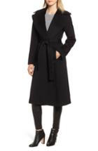 Women's Fleurette Long Double Breasted Loro Piana Wool Coat