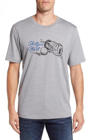Men's Travis Mathew Shotgun Start Graphic T-shirt - Grey