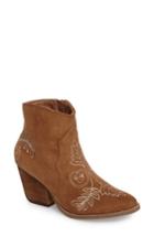 Women's Coconuts By Matisse Axis Embroidered Bootie M - Brown