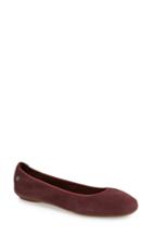 Women's Hush Puppies 'chaste' Ballet Flat .5 W - Burgundy