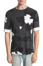 Men's 3.1 Phillip Lim Double Sleeve Floral T-shirt - Black