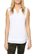 Women's Sanctuary Nora Tiered Hem Top - White