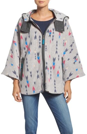 Women's Patagonia 'synchilla' Fleece Poncho