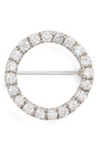 Women's Bony Levy 20th Anniversary Large Diamond Circle Pin (nordstrom Exclusive)