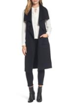 Women's Mackage Double-face Wool Vest - Black