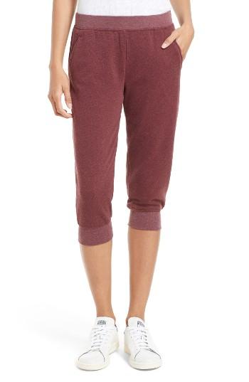 Women's Atm Anthony Thomas Melillo Slim Capri Pants - Red