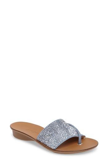 Women's Paul Green Pixie Slide Sandal .5us/ 3uk - Blue