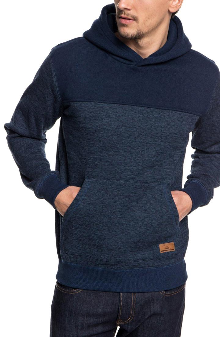 Men's Quiksilver Keller Blocked Hoodie Jacket - Blue