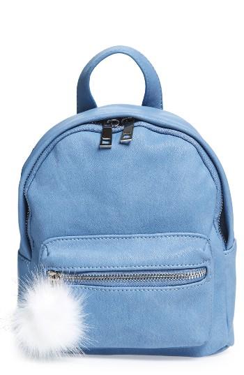 Bp. Faux Leather Mini Backpack - Blue
