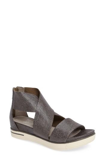 Women's Eileen Fisher Sport Platform Sandal M - Metallic