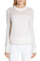 Women's Rag & Bone Yorke Cashmere Hoodie, Size - White