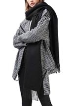 Women's Topshop Fringed Scarf, Size - Red