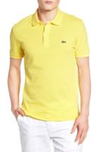 Men's Lacoste Slim Fit Pique Polo (m) - Yellow