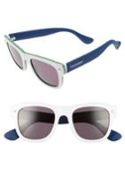 Women's Havaianas Brasil 50mm Square Sunglasses - White/ Blue