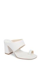 Women's Topshop Neptune Toe Loop Sandal .5us / 36eu - White