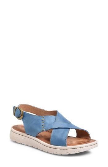 Women's B?rn Balanga Sandal M - Blue