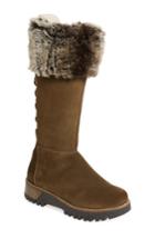 Women's Bos. & Co. Graham Waterproof Winter Boot With Faux Fur Cuff -9.5us / 40eu - Green