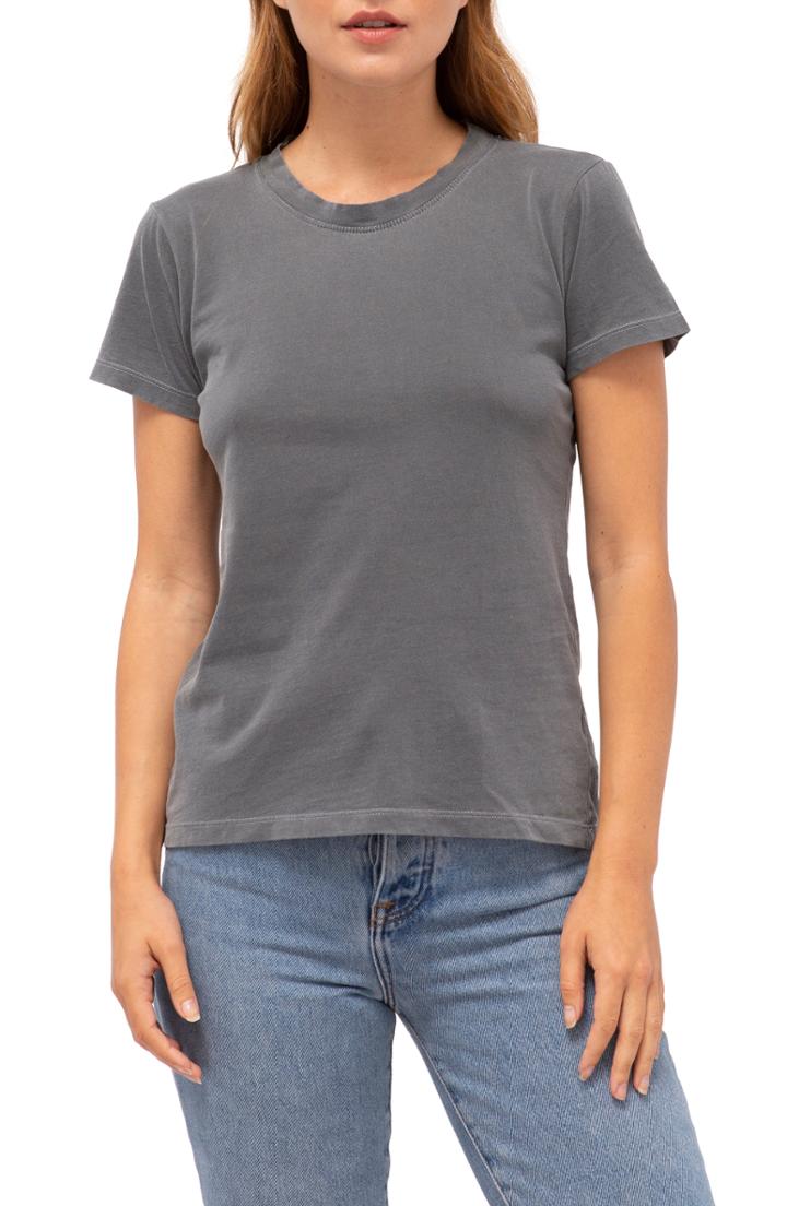 Women's Stateside Brushed Crewneck Tee - Grey
