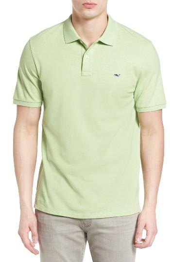 Men's Vineyard Vines Slim Fit Pique Polo - Green
