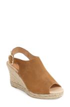 Women's Patricia Green 'belle' Espadrille Wedge Sandal M - Brown