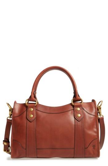 Frye Melissa Leather Satchel - Brown