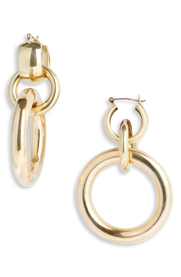 Women's Laura Lombardi Amara Interlocking Hoop Earrings