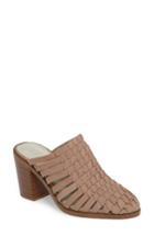 Women's 1.state Licha Woven Block Heel Mule M - Grey