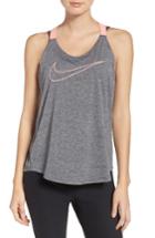 Women's Nike Elastika Graphic Dri-fit Tank - Grey