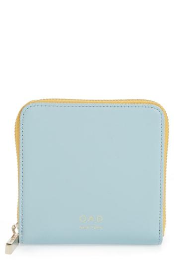 Women's Oad New York Half Zip Carryall Wallet - Blue