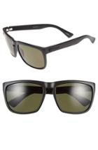 Women's Electric 'knoxville Xl' 61mm Polarized Sunglasses - Matte Black/ Grey Polar