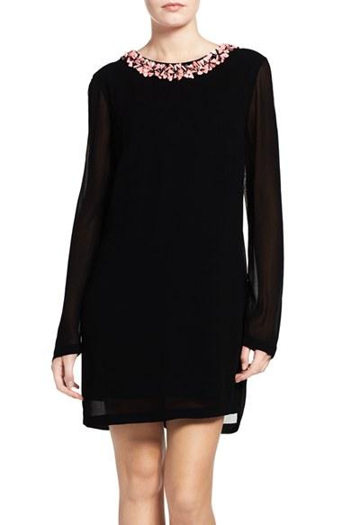 Women's French Connection Samba Star Chiffon Shift Dress