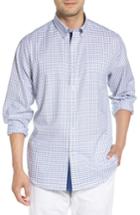 Men's Southern Tide Like Oak Regular Fit Check Sport Shirt - Blue