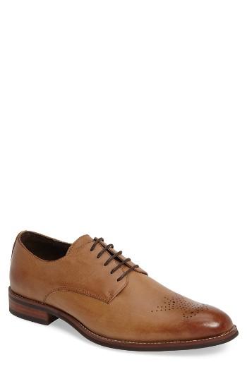 Men's Jump Landry Medallion Toe Derby D - Brown