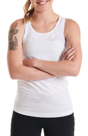 Women's Oiselle Flyte Racerback Tank - White
