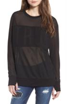Women's True Religion Brand Jeans Embossed Mesh Top