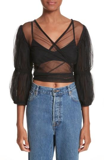 Women's Molly Goddard Rachel Tulle Top