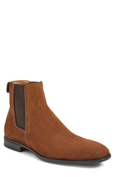 Men's Aquatalia 'adrian' Weatherproof Chelsea Boot M - Brown
