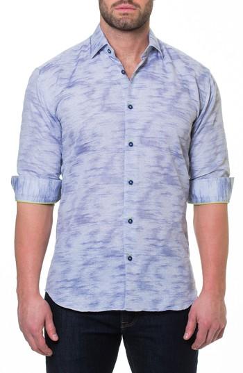 Men's Maceoo Luxor Richter Slim Fit Sport Shirt (s) - Grey