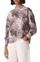 Women's Whistles Arabella Silk Top Us / 4 Uk - Purple