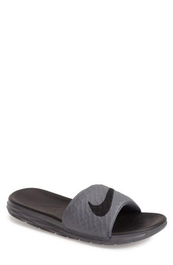 Men's Nike 'benassi Solarsoft 2' Slide Sandal M - Grey