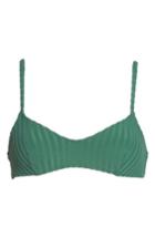 Women's Solid & Striped The Rachel Bikini Top - Green